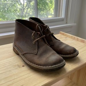 Clarks Leather Desert Boots 7